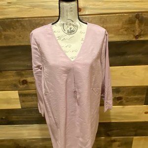 J Jill Dusty Rose Tunic